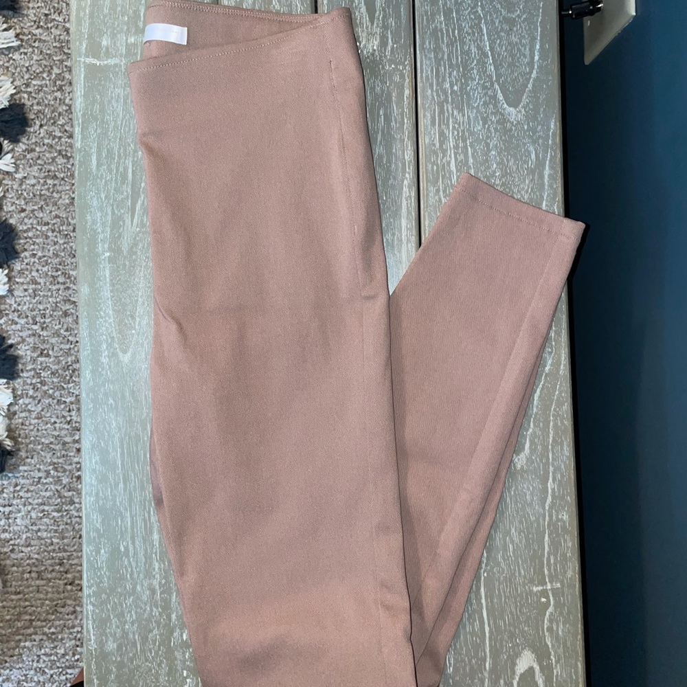 Lauren Conrad tan work pants